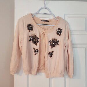 Boden Limited Edition beaded cardigan, sz 10 (GUC)
